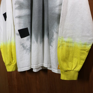 SMOKE 'DYED&PRINT' LONG TEE -XXL-