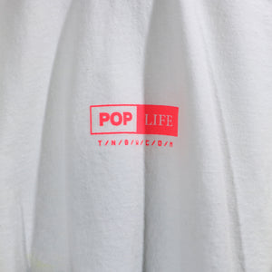 SMOKE 'DYED&PRINT' LONG TEE -XXL-