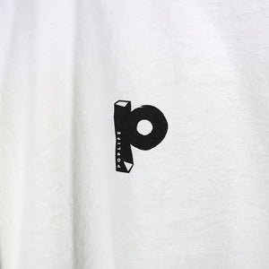 SMOKE×PANEL PRINT TEE -YELLOW-