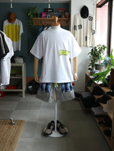 POSHBOY 'W POKET' CHECK SHORTS -GRAY-