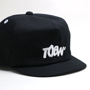 TOBW LOGO 5P CAP -BLACK-