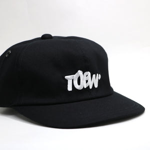 TOBW LOGO 6P CAP -BLACK-