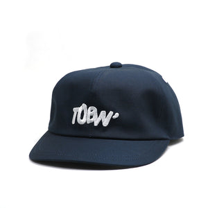 TOBW LOGO 6P CAP -NAVY-