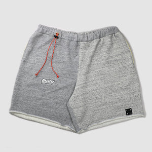 WALKING SWEAT SHORTS -GRAY MIX-
