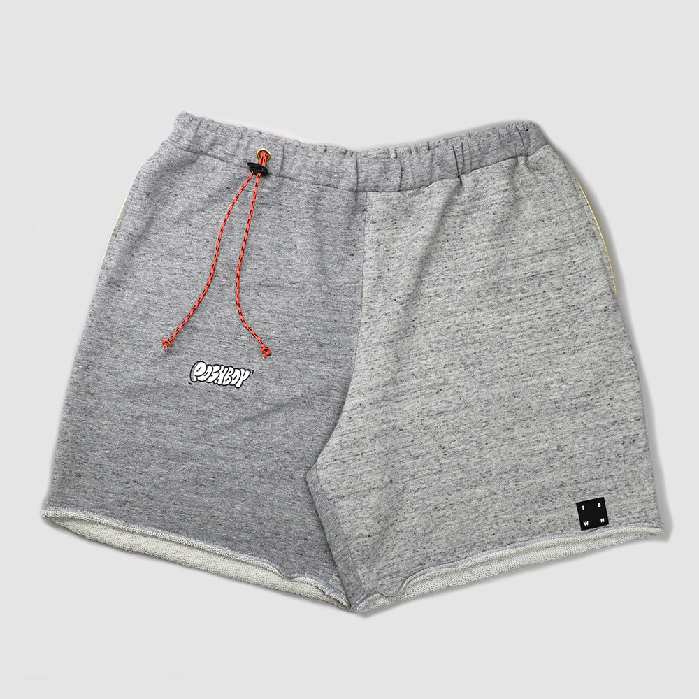 WALKING SWEAT SHORTS -GRAY MIX-