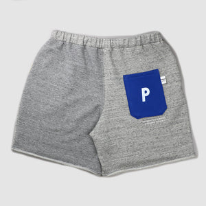 WALKING SWEAT SHORTS -GRAY MIX-