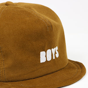 BOYS CAP -CORDUROY- CAMEL
