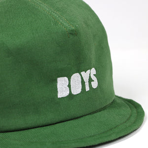 BOYS CAP -CORDUROY- L.GREEN