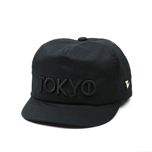 TOKYO CAP -washer cotton- ALL BLACK